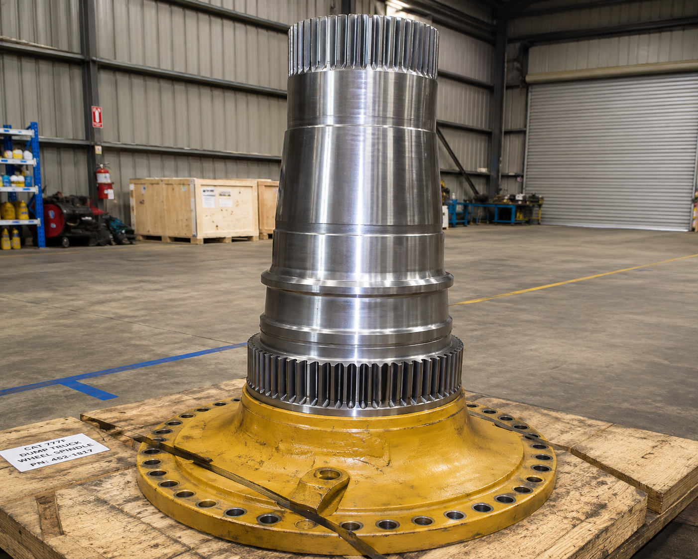 Axle Spindles Hardening