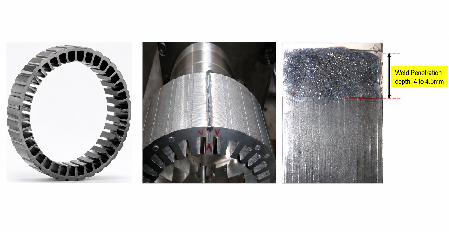 Multi Axis Laser Welding Applications and Macrographs